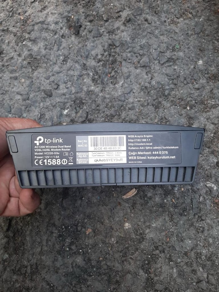 Tp-link modem kutulu - 2