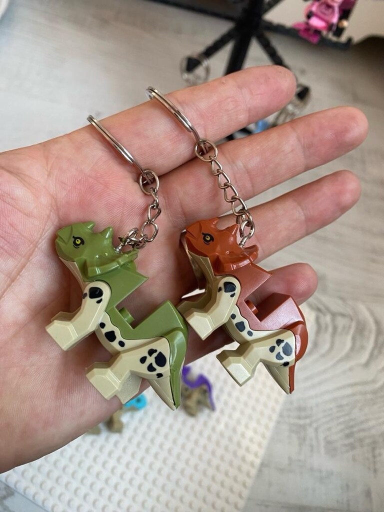 Lego Dinozor Anahtarlıklar - 7