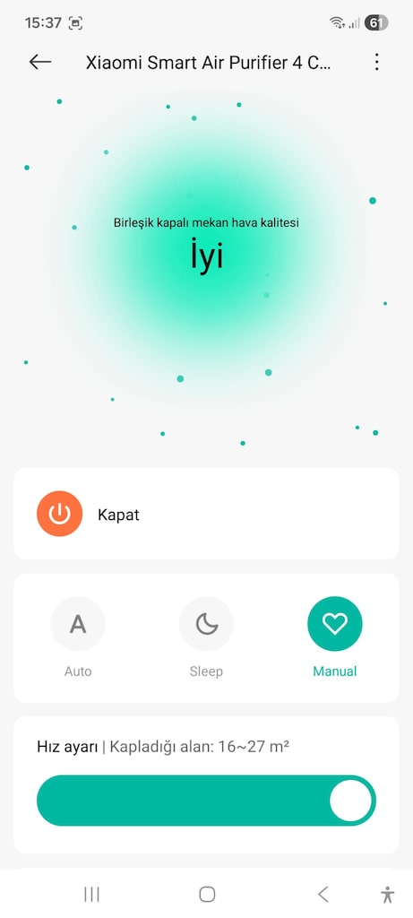 Xiaomi Smart Air Purifier 4 Compact Hava Temizleyici - 4