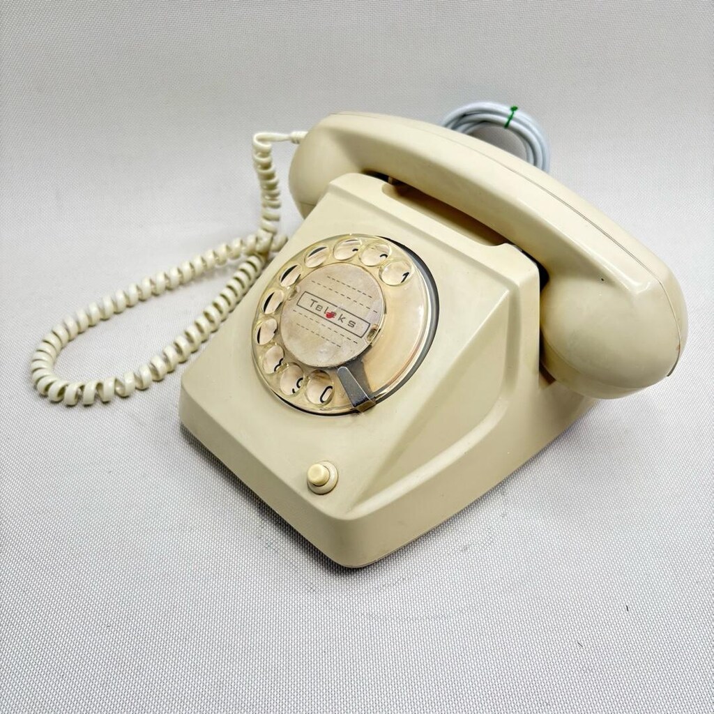 teleks Vintage çevirmeli telefon - 2
