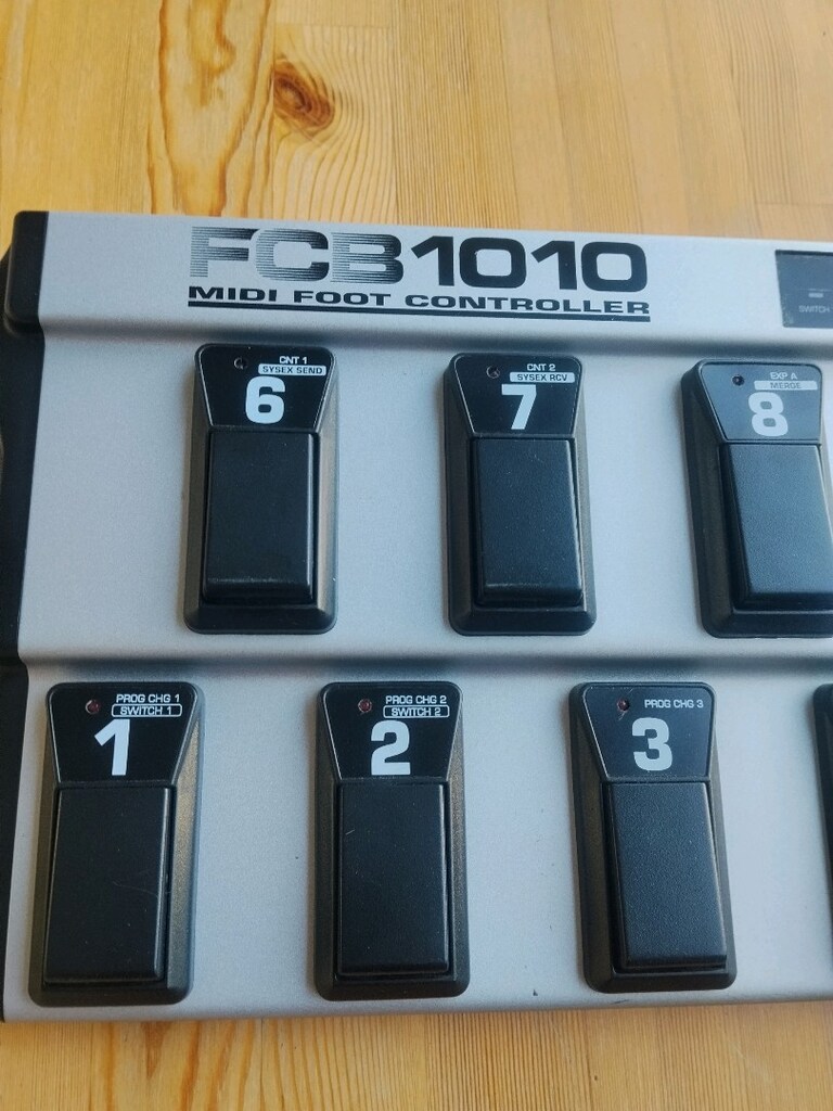 Behringer FCB1010 midi controller pedal Uno Kemper çipli - 3