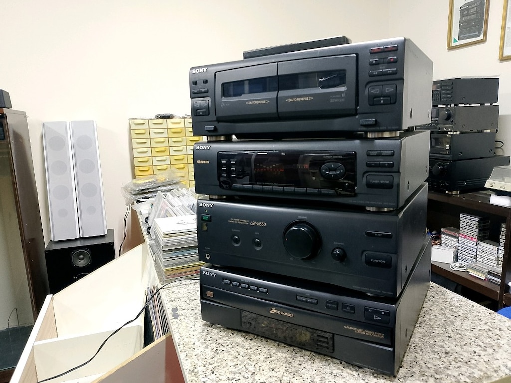 sony lbt-n550 müzik seti. - 2