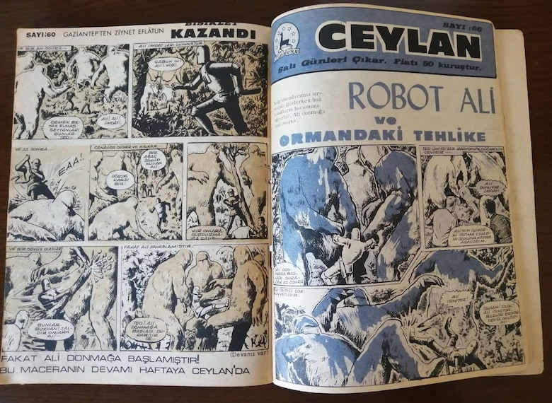 CEYLAN ÇİZGİ ROMAN DERGİSİ - 10