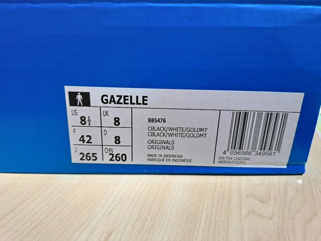 Sıfır Adidas Gazelle BB5476 Unisex Sneaker Ayakkabı - 3