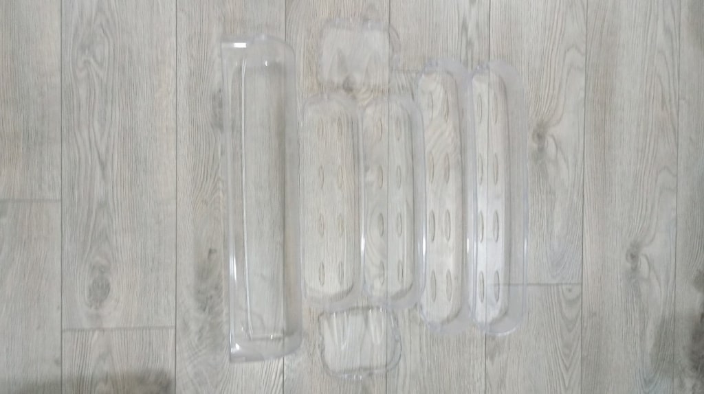 Indesit buzdolabı kapak rafları - 2