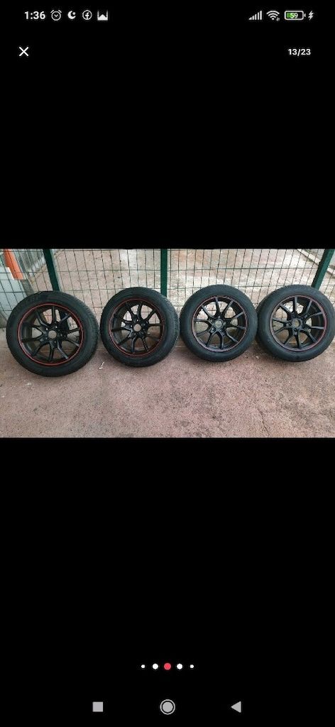 İCON ÇELİK JANT LASTİK 5X114.3 DUNLOP 2021 yazlık lastik temiz - 9