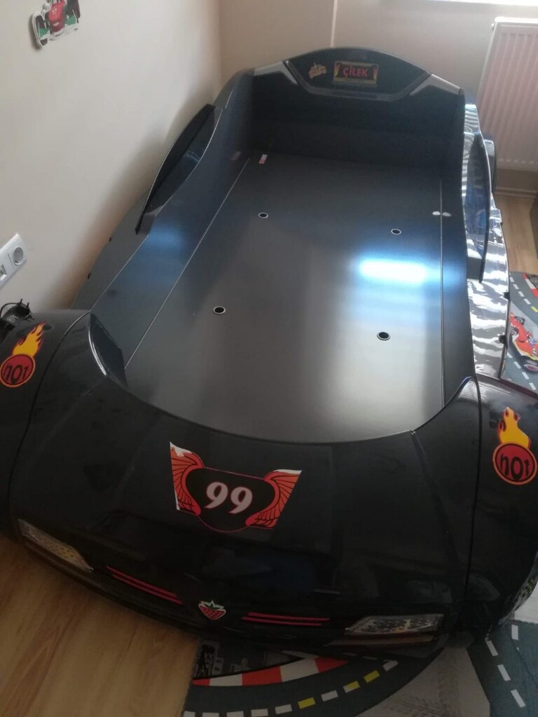Çilek Mobilya Işıklı Araba Yatak avantajlı fiyat - 4