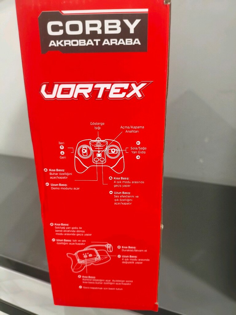 Corby Vortex X Akrobatik Araba - 3