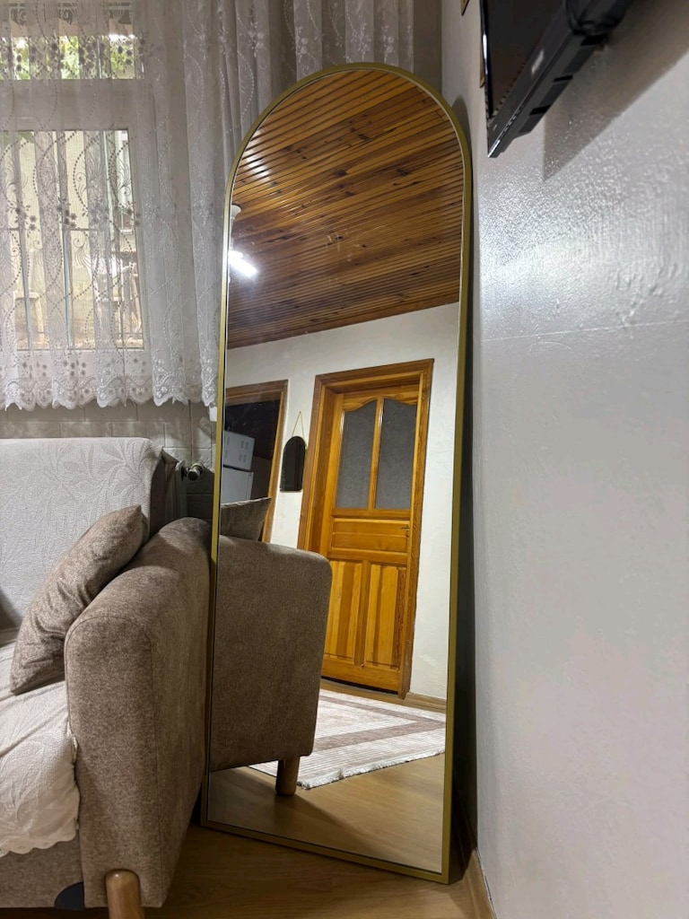 Oval Çerçeveli Boy Aynası - 2