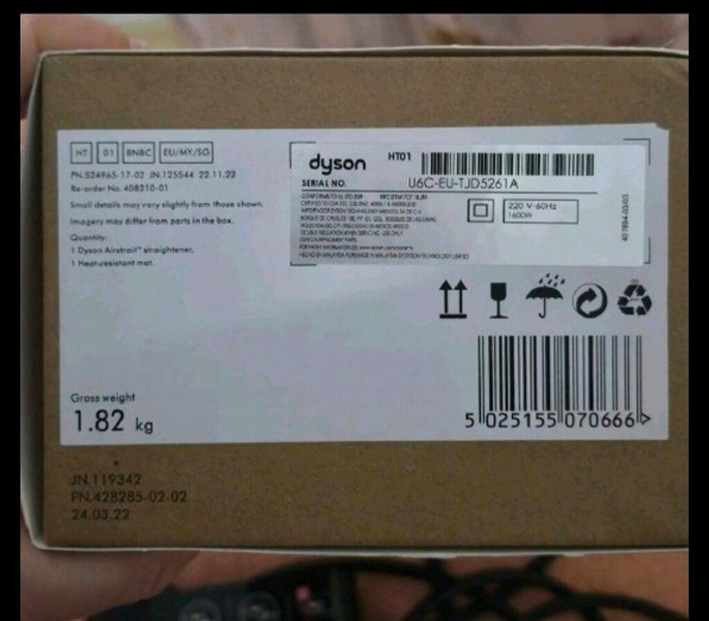 DYSON air straight saç düzleştirici - 7