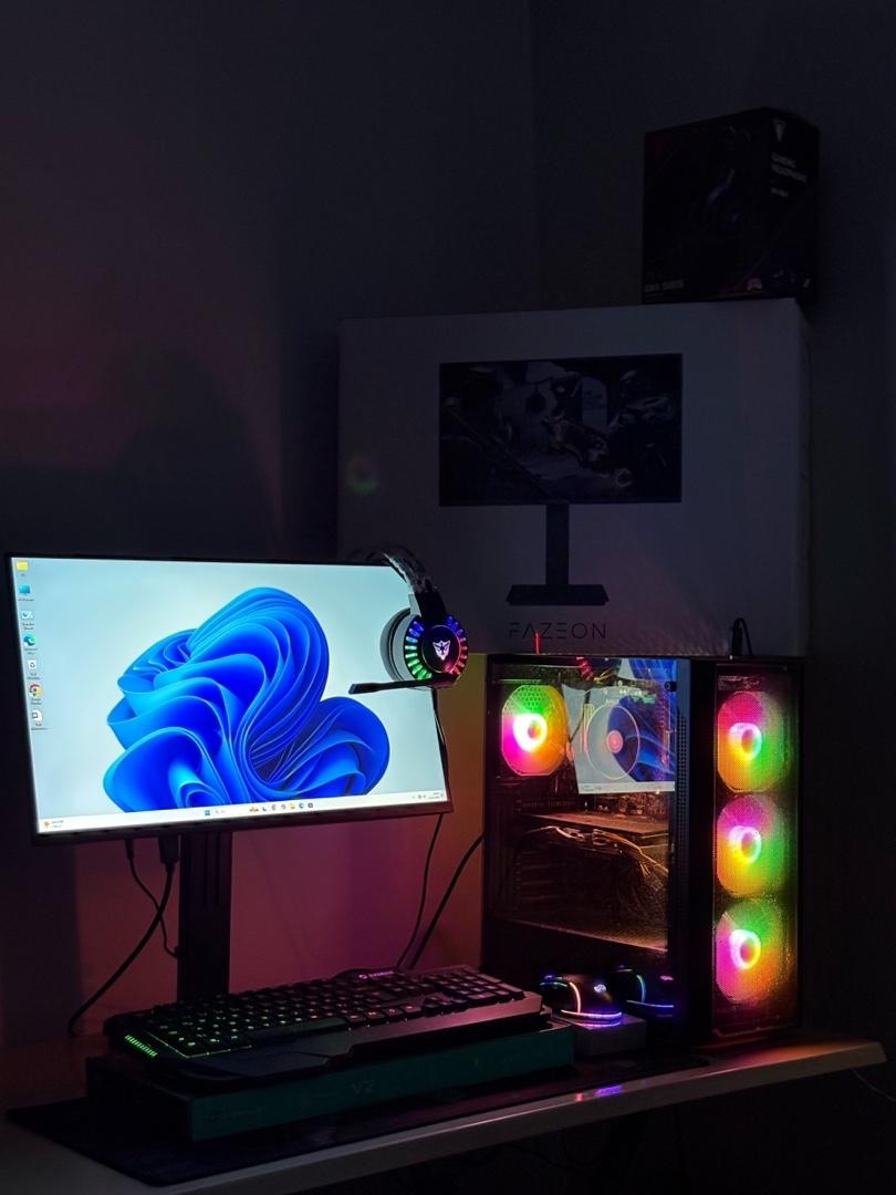 TERTEMİZ 165HZ MONİTÖRLÜ RX5600XT EKRAN KART,16GB RAM'Lİ RYZEN 5 - 6