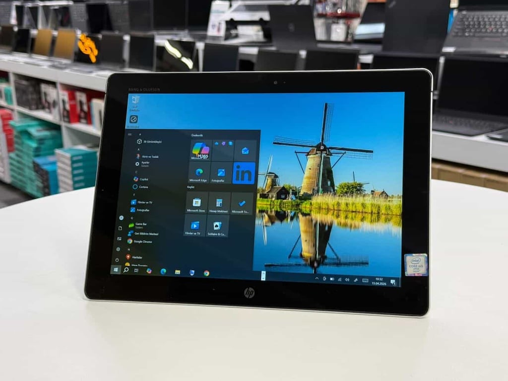 Tablet / Laptop Pc M5-6Y57 Cpu 8Gb Ram 256Gb Nvme 12.5" Dokunmatik - 5