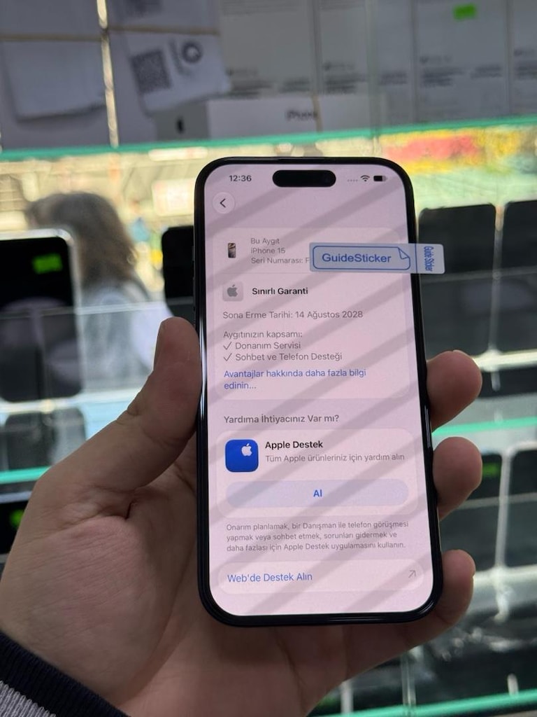 23 AY APPLE TR GARANTİLİ İPHONE 15 PİL 100 - 3