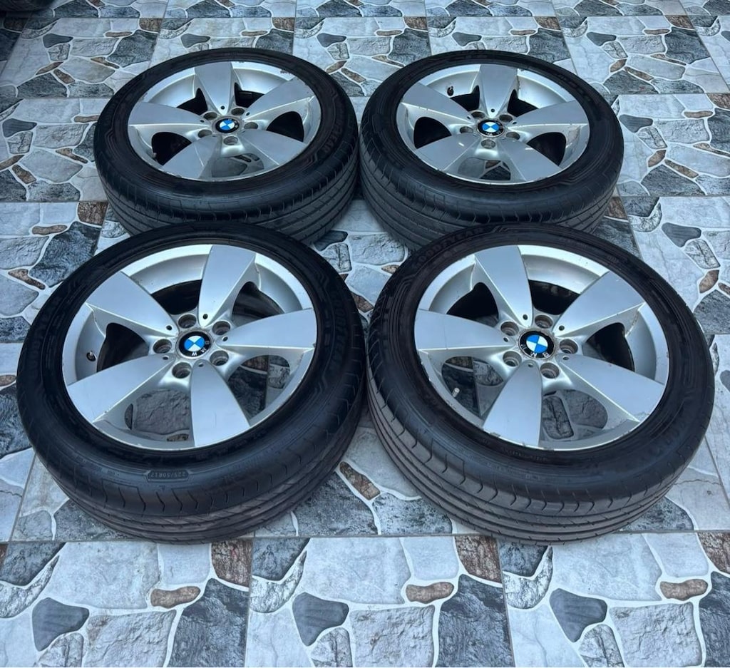 bmw jant 5x120 orjinal 17 inç e60 jant lastik - 3