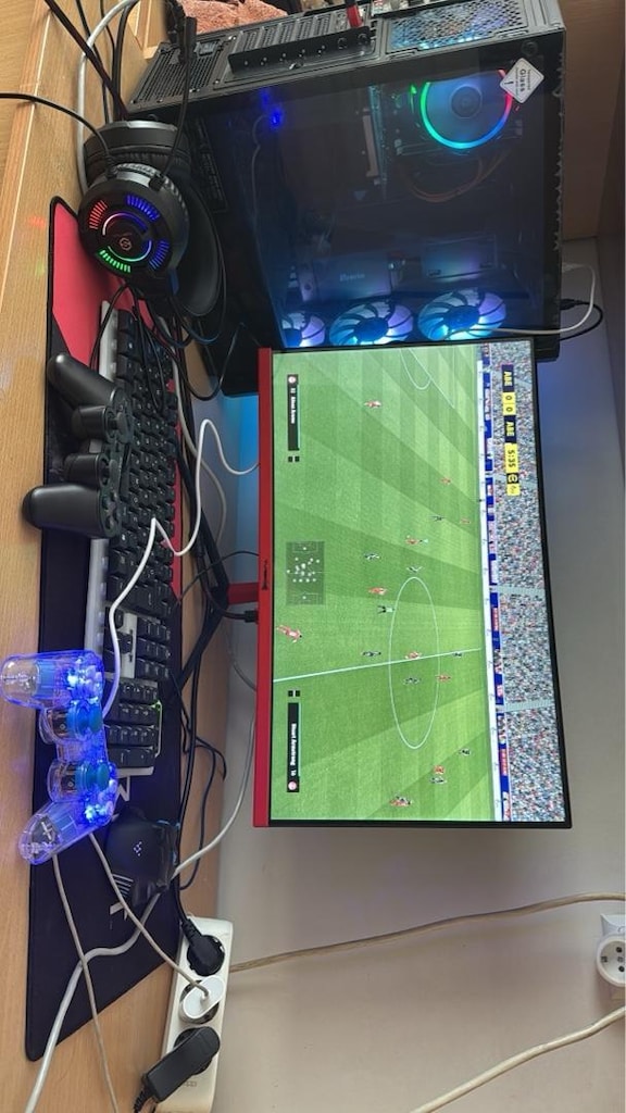 Gaming oyuncu bilgisayar full sistem 2 kol ile birlikte (UYGUN FİYATLI - 6
