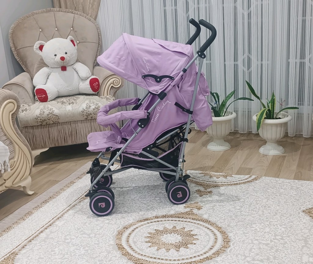 Sıfır Ayarında Pierre Cardin Baston Bebek Arabası Tam Yatar - 2