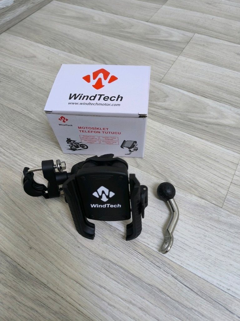 Telefon Tutucu WİNDTECH Ayna ve Gidon Bağlantılı Sıfır - 3