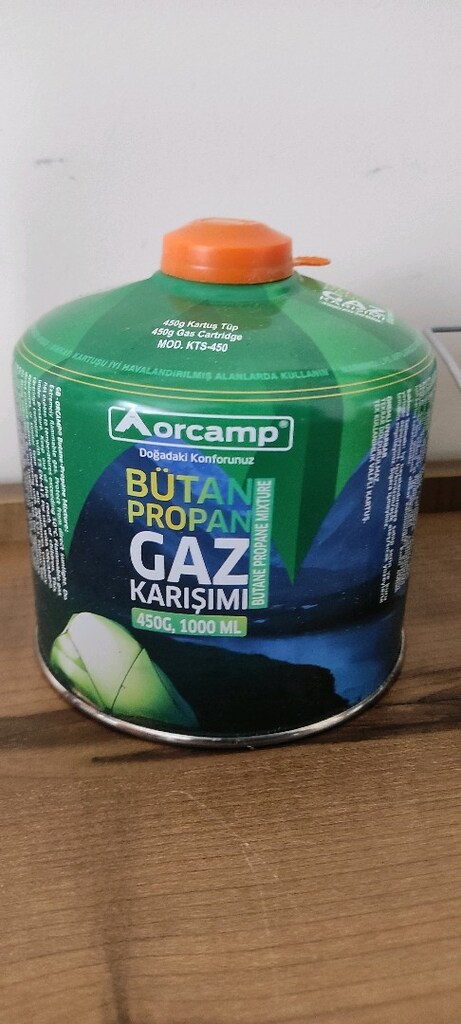 Kamp ocağı kartuşu 450 Gr. - 5