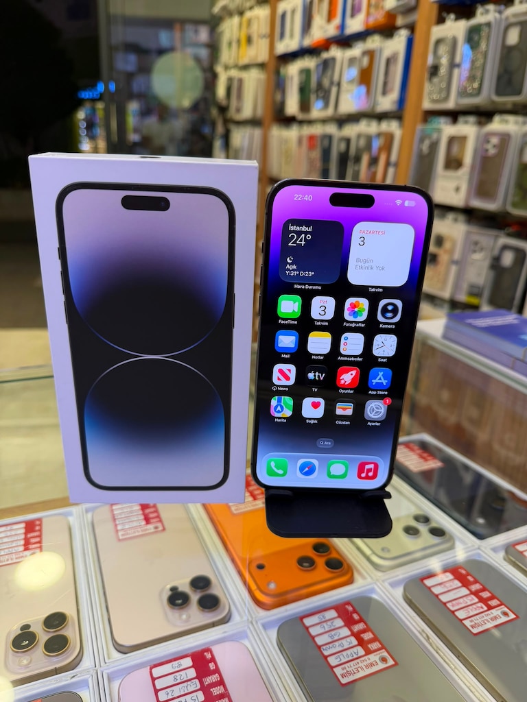 14 PRO MAX 128 GB ORJİNAL İŞLEMSİZ TAKASA AÇIK - 2