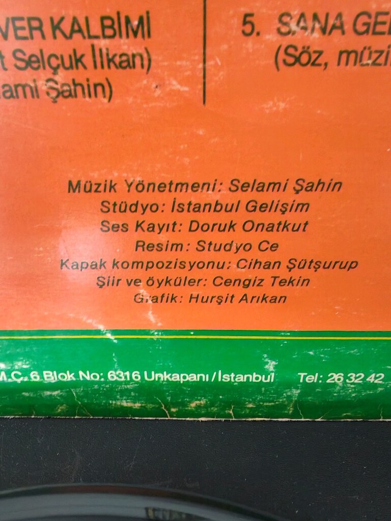 Fehmi Yetmen & Sevgilerimle LP - 3