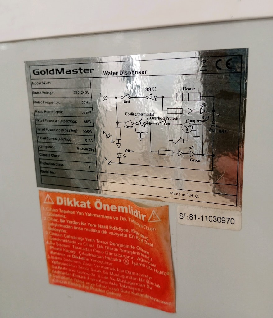 Goldmaster Su Sebili Sıcak- Soğuk Temiz Sağlam - 5