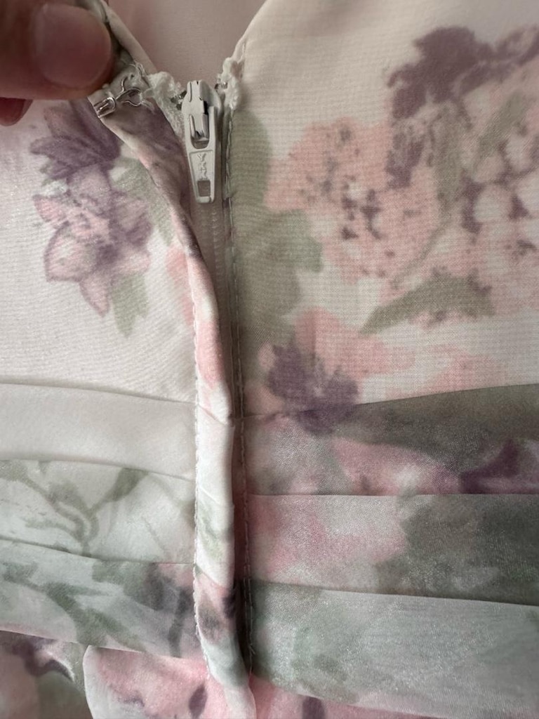 Oleg Cassini abiye elbise - 5