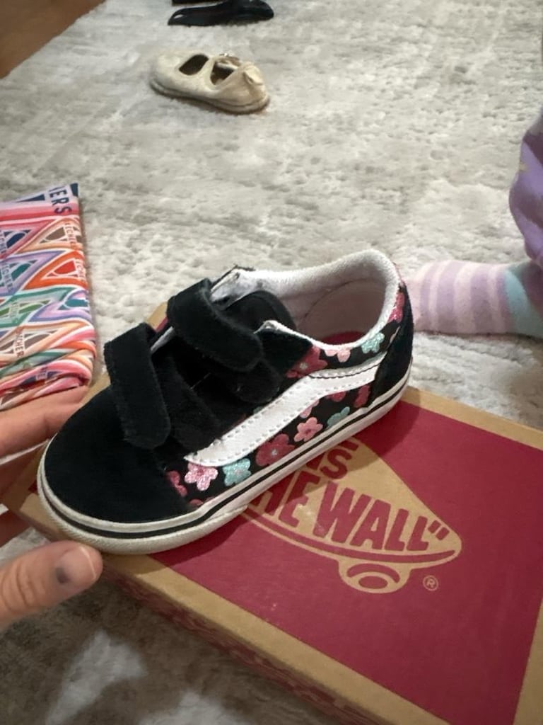 bebek vans ayakkabı