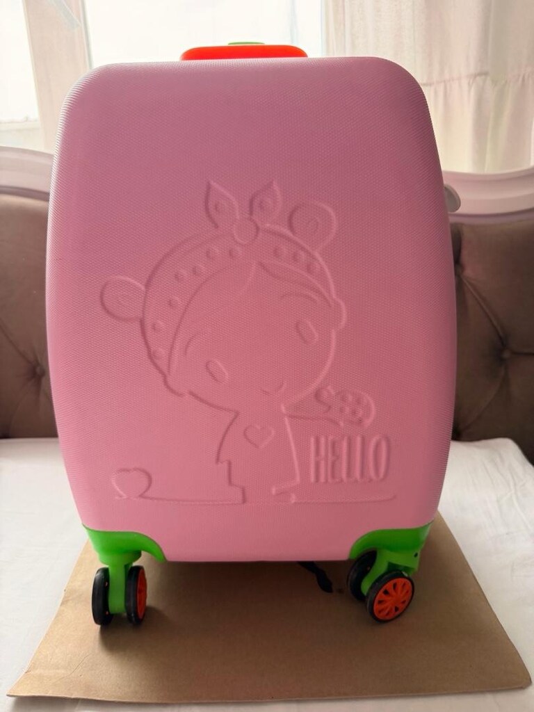pembe kız çocuk bavul - 2