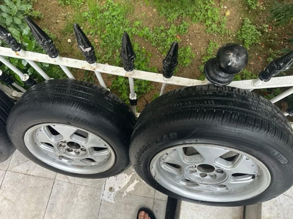 Sport Keskin jant Guadyear 4.lastik 185 65 15 bijon 4x100 4x108 - 9
