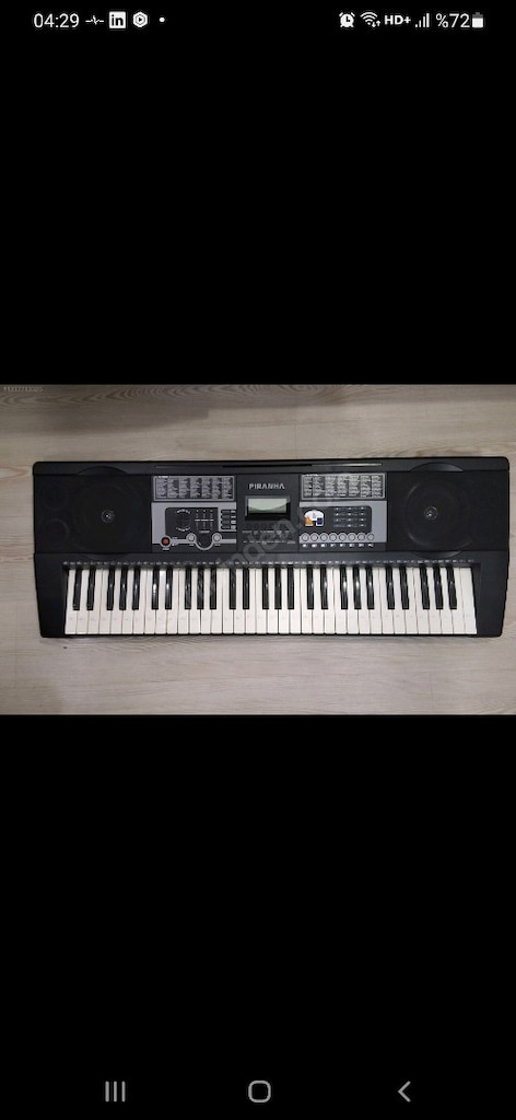 Piranha Acoustica W Type 61 Tuş Org Piyano - 2