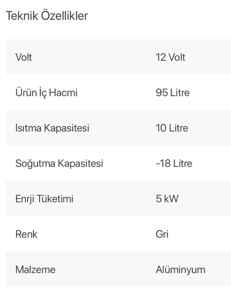 Parago 95 litre araç buzdolabı - 9