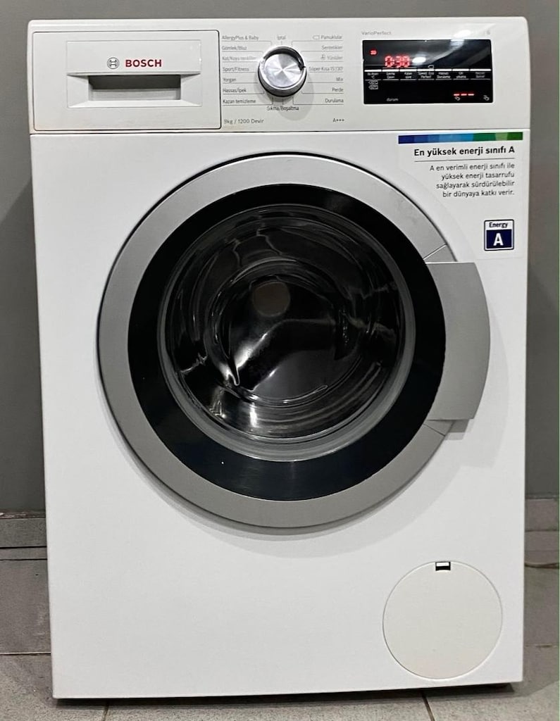 BOSCH 9 KG A+++ YENI NESIL 1200 DEVİRLİ ÇAMAŞIR MAKİNESİ HEMEN TESLİM - 4