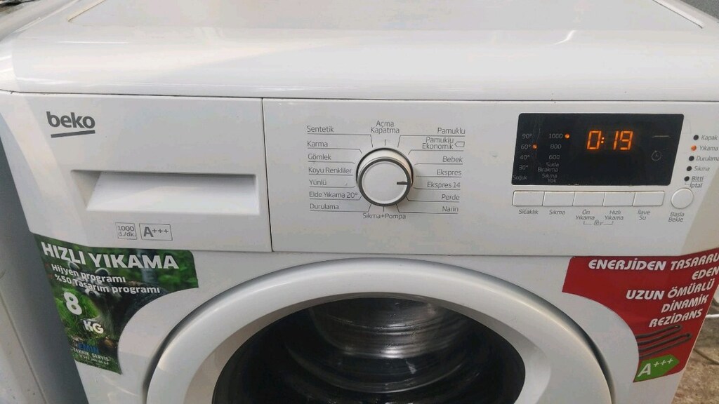 8 kilo beko çamaşır makinesi - 2