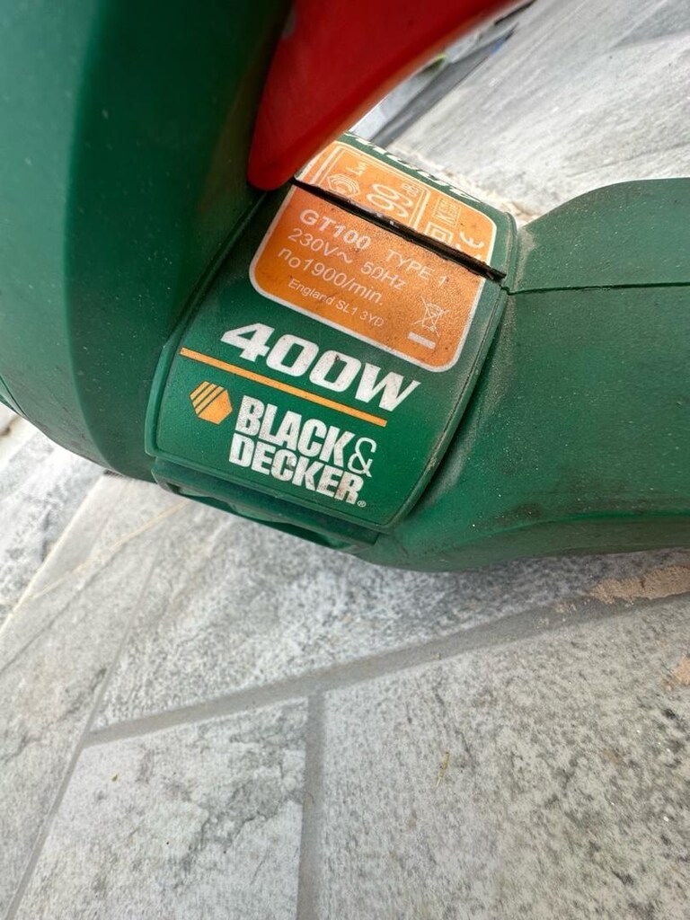 black decker bahce çit budama makinesi - 4