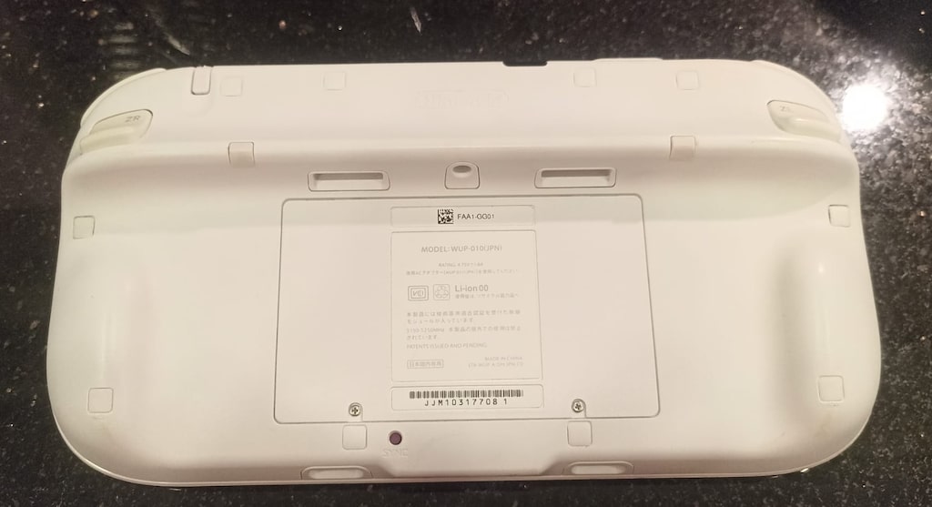 Wii u Gamepad Beyaz Japon Bölge - 12