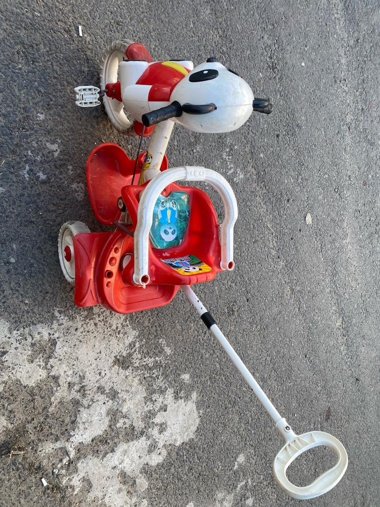 Panda İtmeli Çocuk Bisikleti - 2