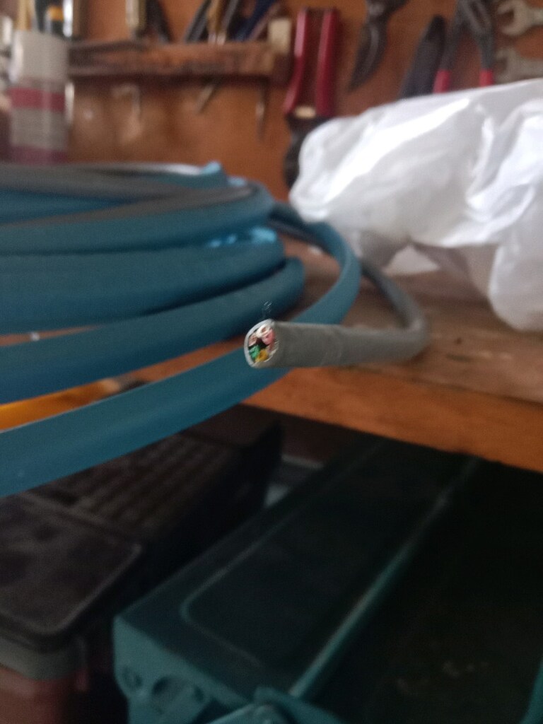 telli kılıflı 6 li yanmaz kablo 10 mtr - 2