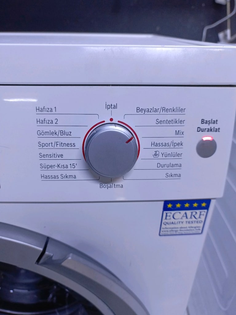 BOSCH Çamaşır Makinesi 8 kg Servis Bakımları Yapıldı Nakliye Garanti - 4