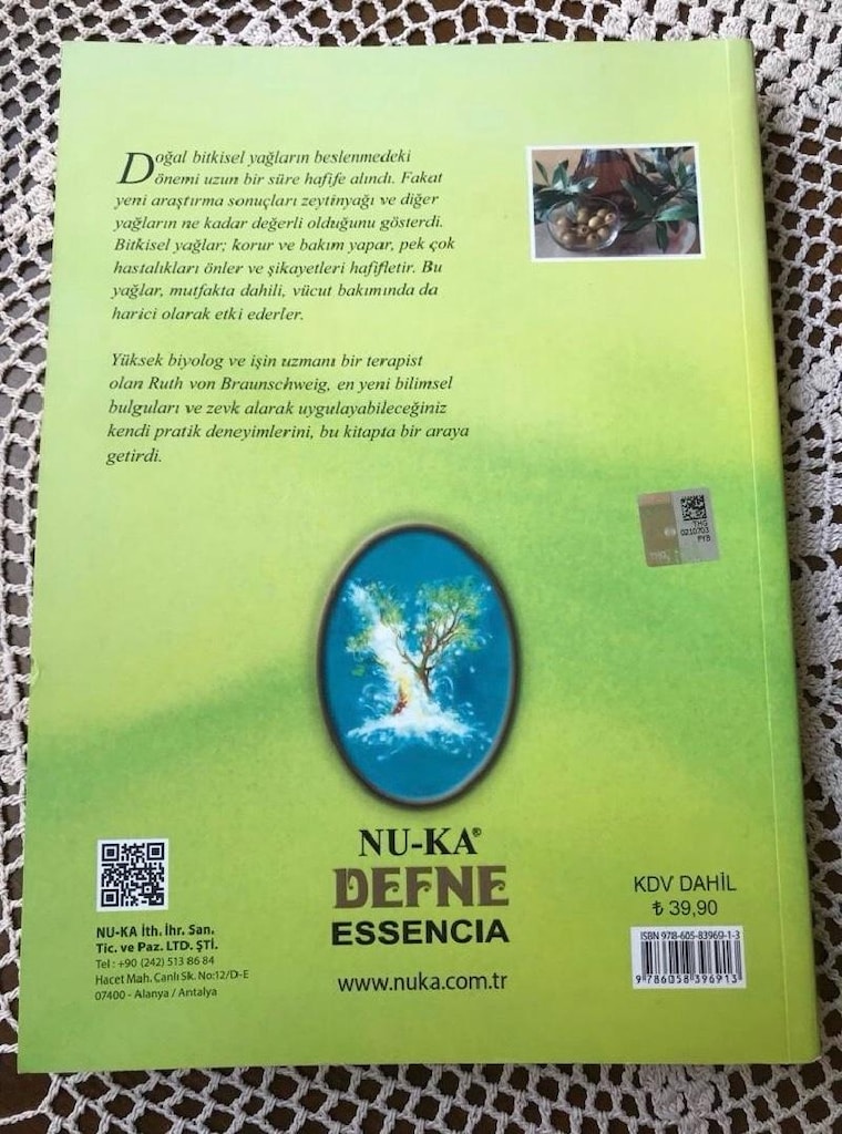 Bitkisel Sabit Yağlar / Ruth von Braunschweig - 2