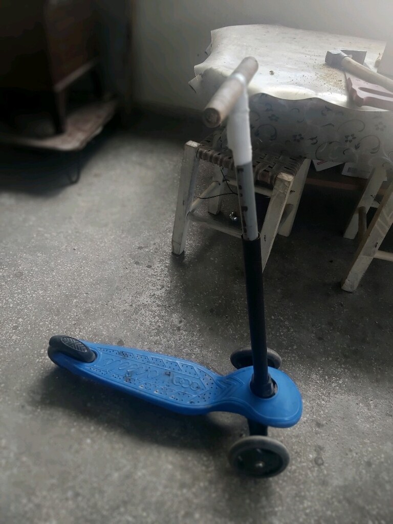 Mavi Çocuk Scooter - 3