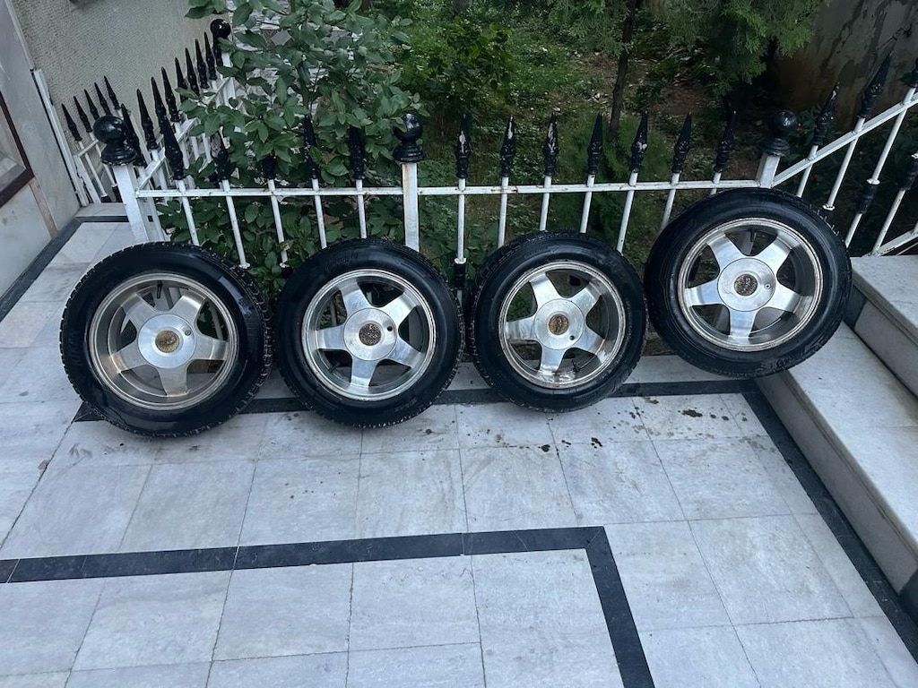 Spor DRB Çelikjant lastik takımı 3.Riken lastik 1.Adet Milestone 5x100 - 2