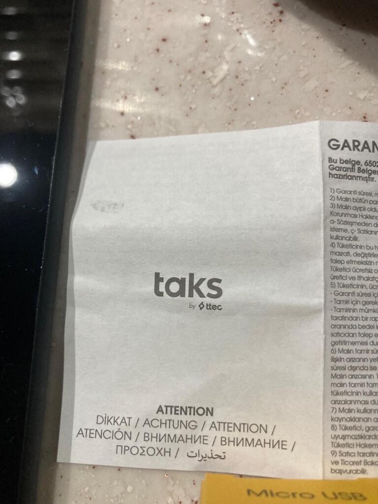 taks ttec garantili sıfır usb şarj kablosu - 2
