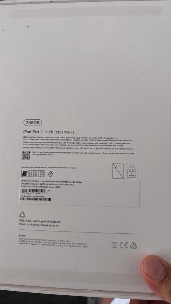 IPAD PRO 11-INC (M5) Wİ-Fİ 250 GB - 15