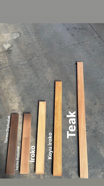 DECK ÇEŞİTLERİ İROKO TEAK AHŞAP DECK