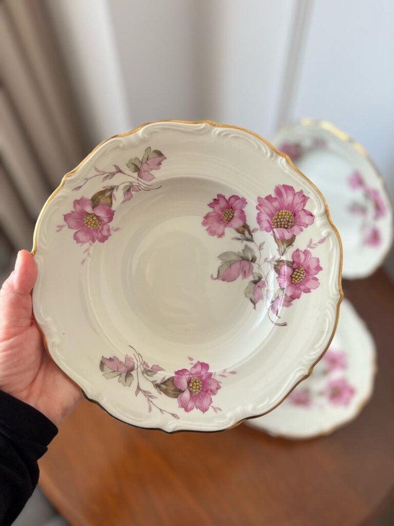 Antika Polonya Yemek Tabağı - 5
