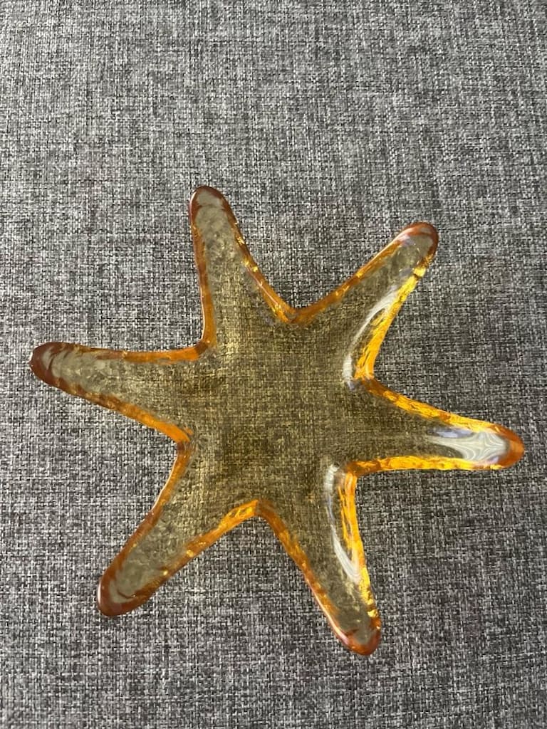 Zara home denizyıldız dokulu cam kase biblo - 4