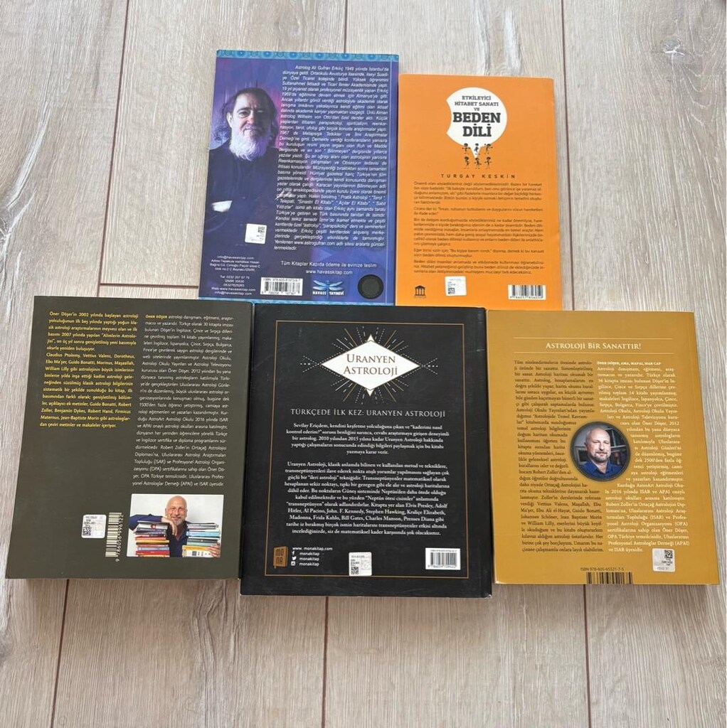 ÇEŞİTLİ Tarot Kartları, kitaplar, taşlar, astroloji - 13