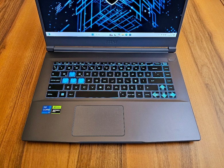 Msi Gaming Laptop RTX4050 oyuncu laptopu sifir kondisyonlu hatasiz - 2