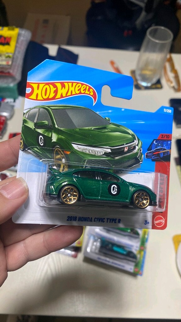Hotwheels Honda Civic Type-R Zümrüt Yeşili - 3