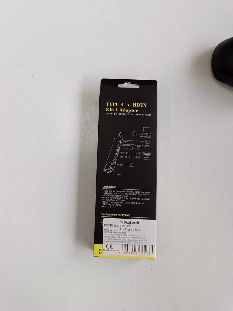 Nivatech Type-C 11 in 1 Adaptör Çoklayıcı - 2